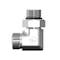 World Wide Fittings Male Flat Face O-Ring to Male O-Ring Boss Adjustable 90 Degree Elbow 4515X08X04 - alternate 1